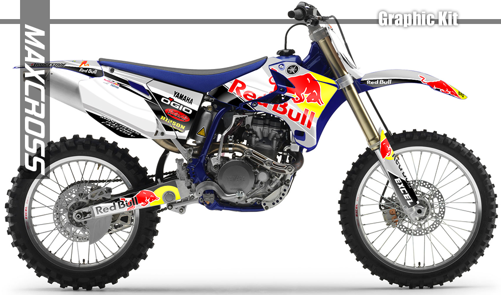 YAMAHA WR250F/450F YZ250F/450F 2003-2006' REDBULL STYLE